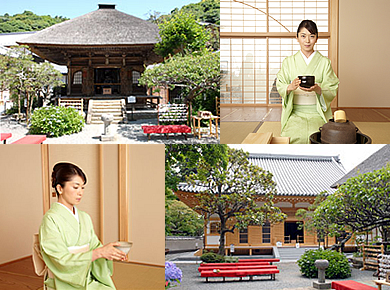 北鎌倉　円覚寺山内佛日庵　お茶会チケット