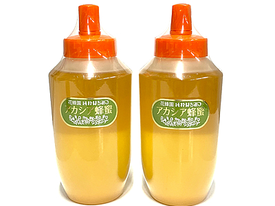 ハンガリー産アカシアはちみつ　1kg×2本セット