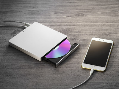 スマートフォン用CDレコーダー「CDレコSE」