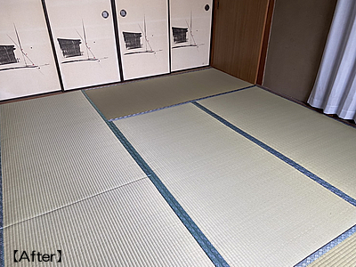 熊本・八代産イ草限定　畳の表替えサービス