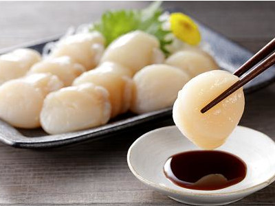 北海道オホーツク産お刺身ほたて貝柱（500g）